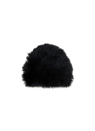 Main View - Click To Enlarge - YVES SALOMON - Fox Fur Knitted Beanie