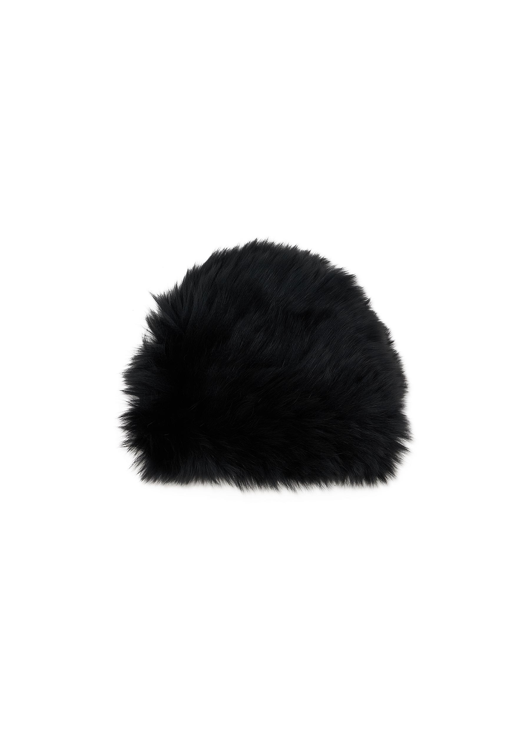 YVES SALOMON | Fox Fur Knitted Beanie | Women | Lane Crawford