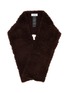 Main View - Click To Enlarge - YVES SALOMON - Echarpe Feather Shearling Scarf