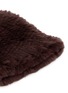 Detail View - Click To Enlarge - YVES SALOMON - Rex Rabbit Fur Knitted Beanie