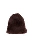 Main View - Click To Enlarge - YVES SALOMON - Rex Rabbit Fur Knitted Beanie