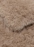 Detail View - Click To Enlarge - YVES SALOMON - Echarpe Feather Shearling Scarf