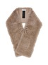 Main View - Click To Enlarge - YVES SALOMON - Echarpe Feather Shearling Scarf