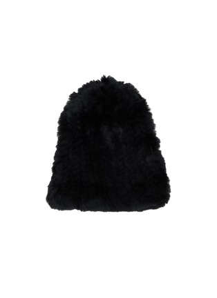 Main View - Click To Enlarge - YVES SALOMON - Rex Rabbit Fur Knitted Beanie