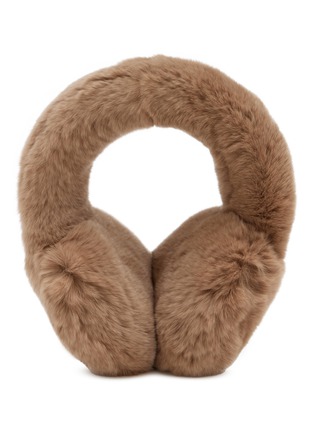 Main View - Click To Enlarge - YVES SALOMON - Rex Rabbit Fur Earmuffs