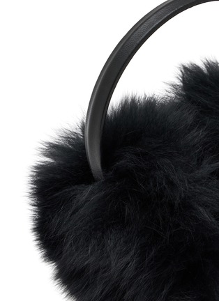 Detail View - Click To Enlarge - YVES SALOMON - Cache Oreilles Fox Fur Earmuffs