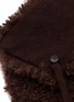 Detail View - Click To Enlarge - YVES SALOMON - Col Shearling Scarf
