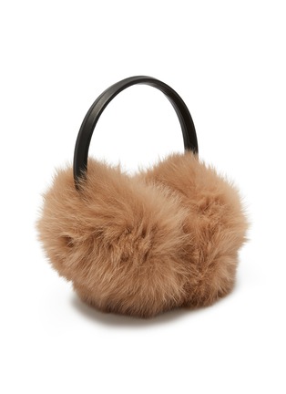 Figure View - Click To Enlarge - YVES SALOMON - Fox Fur Earmuffs