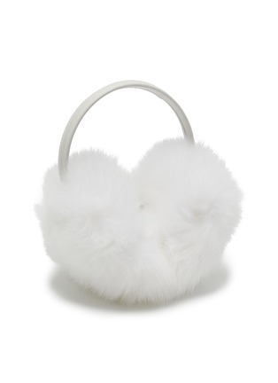 Figure View - Click To Enlarge - YVES SALOMON - Fox Fur Earmuffs