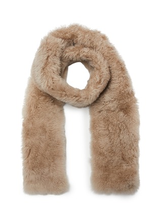 Main View - Click To Enlarge - YVES SALOMON - Shearling Scarf