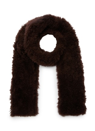 Main View - Click To Enlarge - YVES SALOMON - Shearling Scarf
