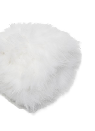 Detail View - Click To Enlarge - YVES SALOMON - Fox Fur Beanie