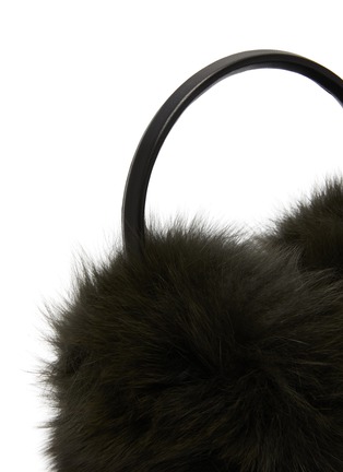 Detail View - Click To Enlarge - YVES SALOMON - Fox Fur Earmuffs