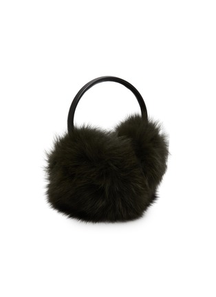 Figure View - Click To Enlarge - YVES SALOMON - Fox Fur Earmuffs