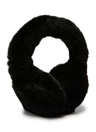 Figure View - Click To Enlarge - YVES SALOMON - Rex Rabbit Fur Earmuffs
