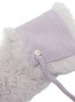 Detail View - Click To Enlarge - YVES SALOMON - Col Shearling Scarf
