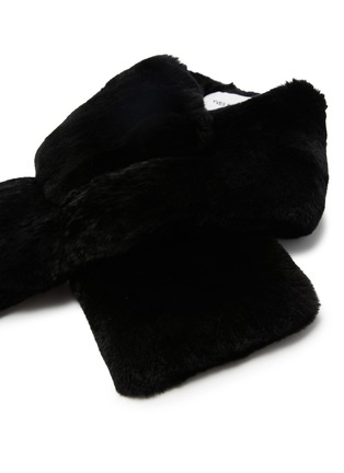 Detail View - Click To Enlarge - YVES SALOMON - Feather Scarf