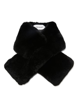 Main View - Click To Enlarge - YVES SALOMON - Feather Scarf