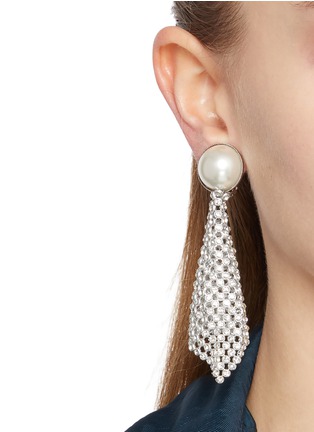 Front View - Click To Enlarge - ROSANTICA - Frizz Drop Earrings