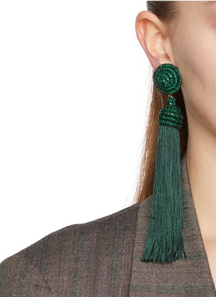 Front View - Click To Enlarge - ROSANTICA - Legame Drop Earrings