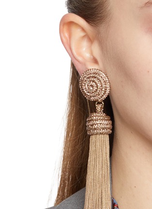 Front View - Click To Enlarge - ROSANTICA - Legame Drop Earrings