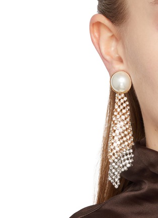 Front View - Click To Enlarge - ROSANTICA - Frizz Drop Earrings