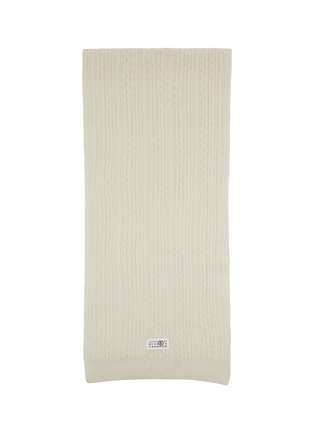 Main View - Click To Enlarge - MM6 MAISON MARGIELA - Ribbed Knit Scarf