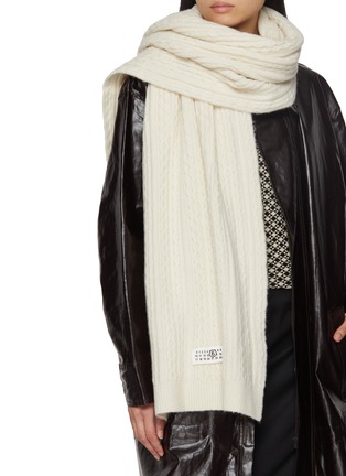MM6 MAISON MARGIELA | Ribbed Knit Scarf | Women | Lane Crawford