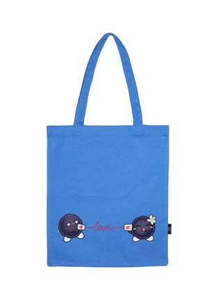 Main View - Click To Enlarge - D.DESIRABLE - x Lane Crawford Coal Ball Graphic Print Tote Bag