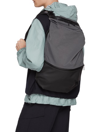 Figure View - Click To Enlarge - CÔTE&CIEL - Small Nile Slate Backpack