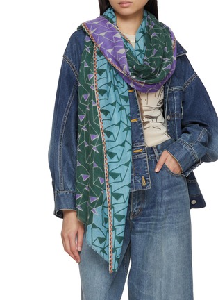 Figure View - Click To Enlarge - ÉPICE - Wool Silk Cashmere Scarf