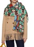 Figure View - Click To Enlarge - ÉPICE - Fringed Wool Scarf