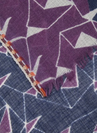 Detail View - Click To Enlarge - ÉPICE - Wool Silk Cashmere Scarf