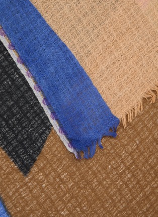 Detail View - Click To Enlarge - ÉPICE - Wool Silk Cashmere Scarf