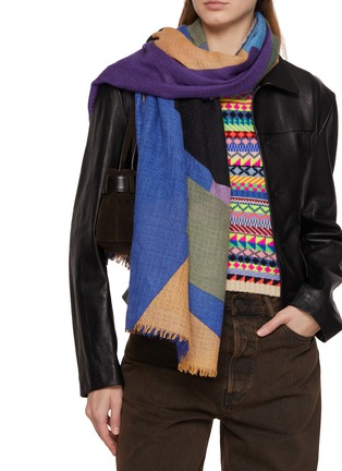 Figure View - Click To Enlarge - ÉPICE - Wool Silk Cashmere Scarf