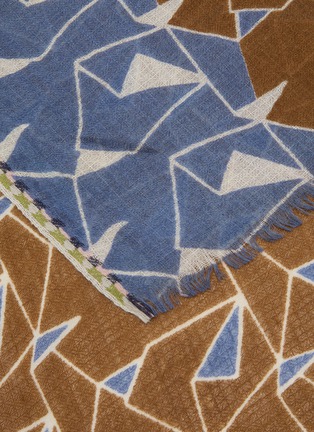 Detail View - Click To Enlarge - ÉPICE - Wool Silk Cashmere Scarf