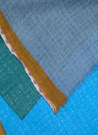 Detail View - Click To Enlarge - ÉPICE - Wool Silk Cashmere Scarf