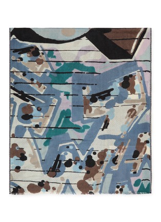 Main View - Click To Enlarge - ÉPICE - Fringed Wool Scarf