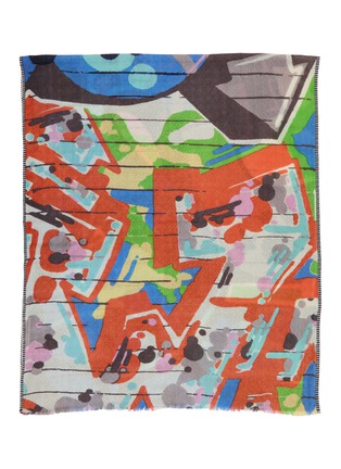 Main View - Click To Enlarge - ÉPICE - Fringed Wool Scarf