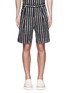 Main View - Click To Enlarge - - - Vertical stripe cotton shorts