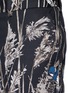 Detail View - Click To Enlarge - - - Bird and bamboo print cotton twill pants