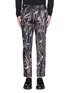 Main View - Click To Enlarge - - - Bird and bamboo print cotton twill pants