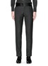 Main View - Click To Enlarge - - - Satin cummerbund tuxedo pants