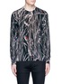 Main View - Click To Enlarge - - - Bird and bamboo print silk sweater