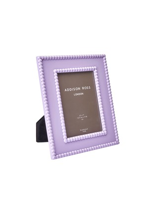 Main View - Click To Enlarge Main View - Click To Enlarge - ADDISON ROSS - Bobbin Lacquered Photo Frame — Lilac