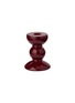ADDISON ROSS Small Bobbin Candlestick — Cherry