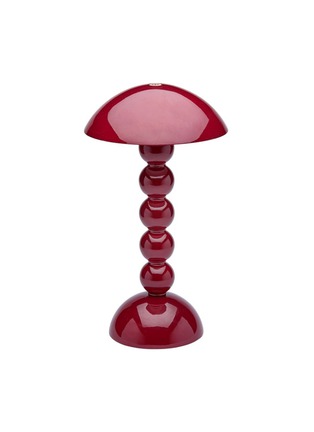 Main View - Click To Enlarge - ADDISON ROSS - Bobbin LED Table Lamp — Cherry