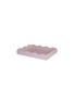 ADDISON ROSS Scallop Small Lacquered Tray — Pale Pink ADDISON ROSS Scallop Small Lacquered Tray — Pale Pink