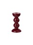 ADDISON ROSS Medium Bobbin Candlestick — Cherry
