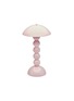 ADDISON ROSS Bobbin LED Table Lamp — Pale Pink